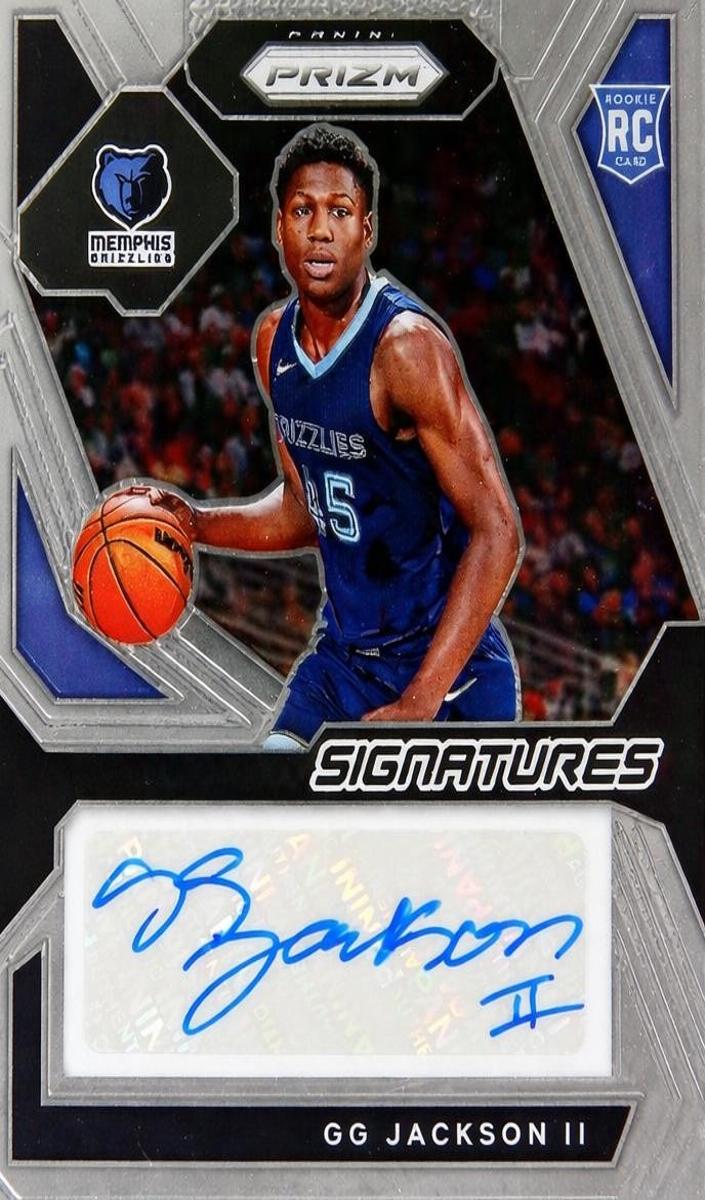 2023 Panini Prizm Rookie Signature GG Jackson II #RSI-GGJ card