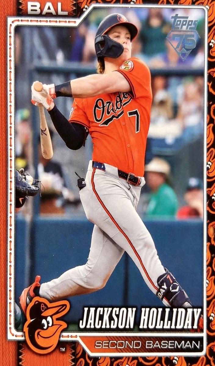 Jackson Holliday 2026 Topps Baseball card