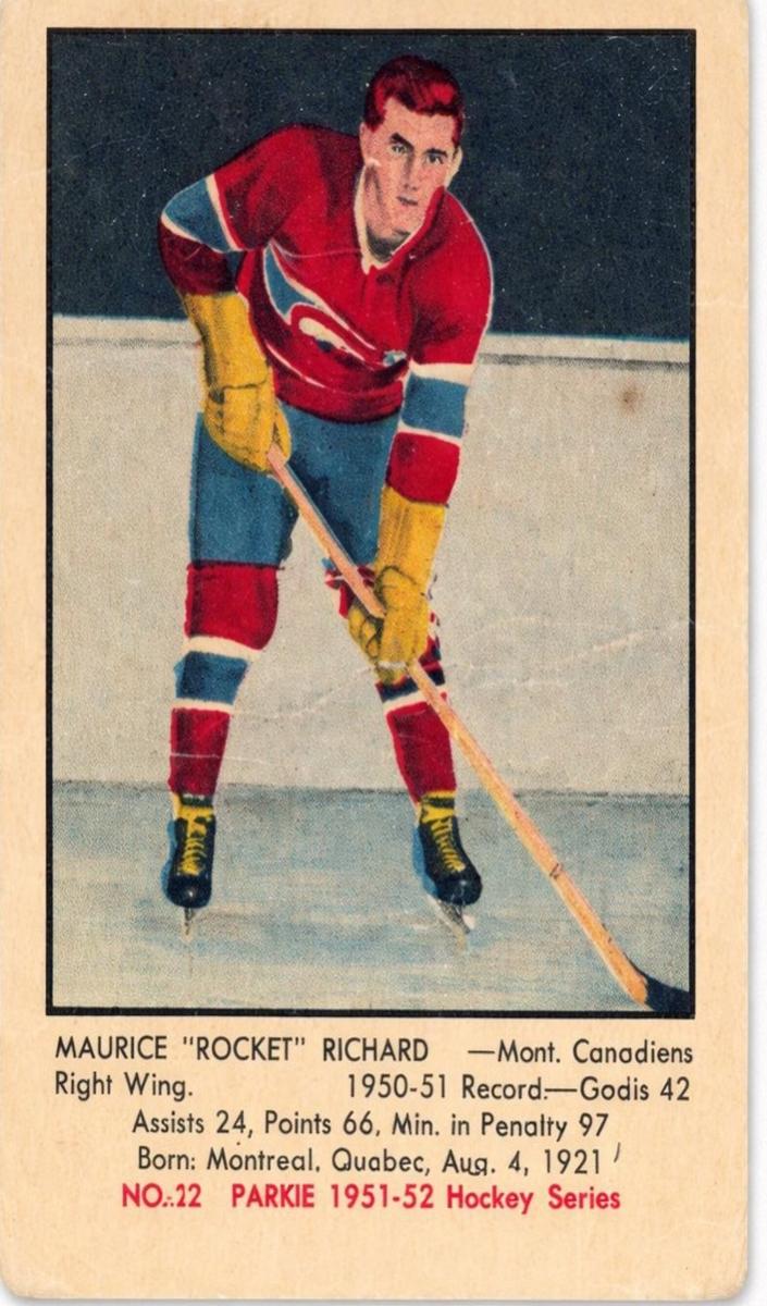 1951 Maurice Richard #4