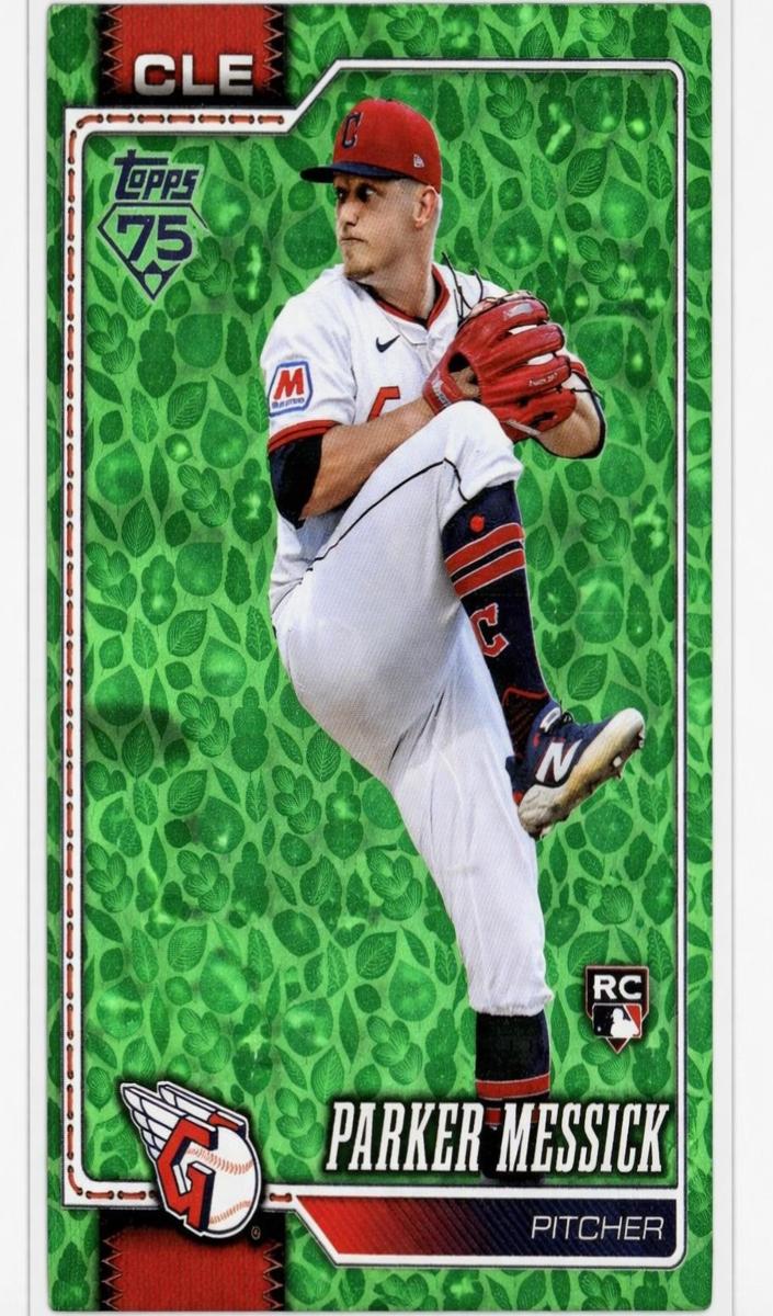 Parker Messick 2026 Topps Baseball card