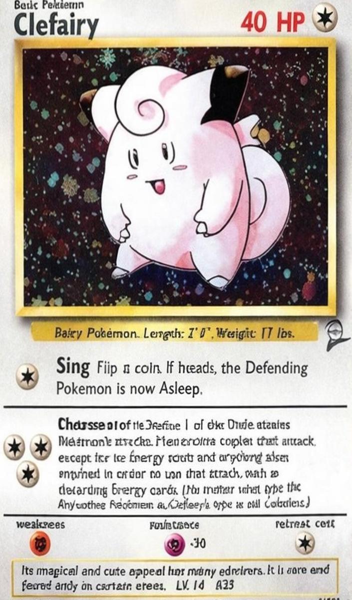 2000 Pokemon Base Set Base Ii Holo #6 Clefairy front
