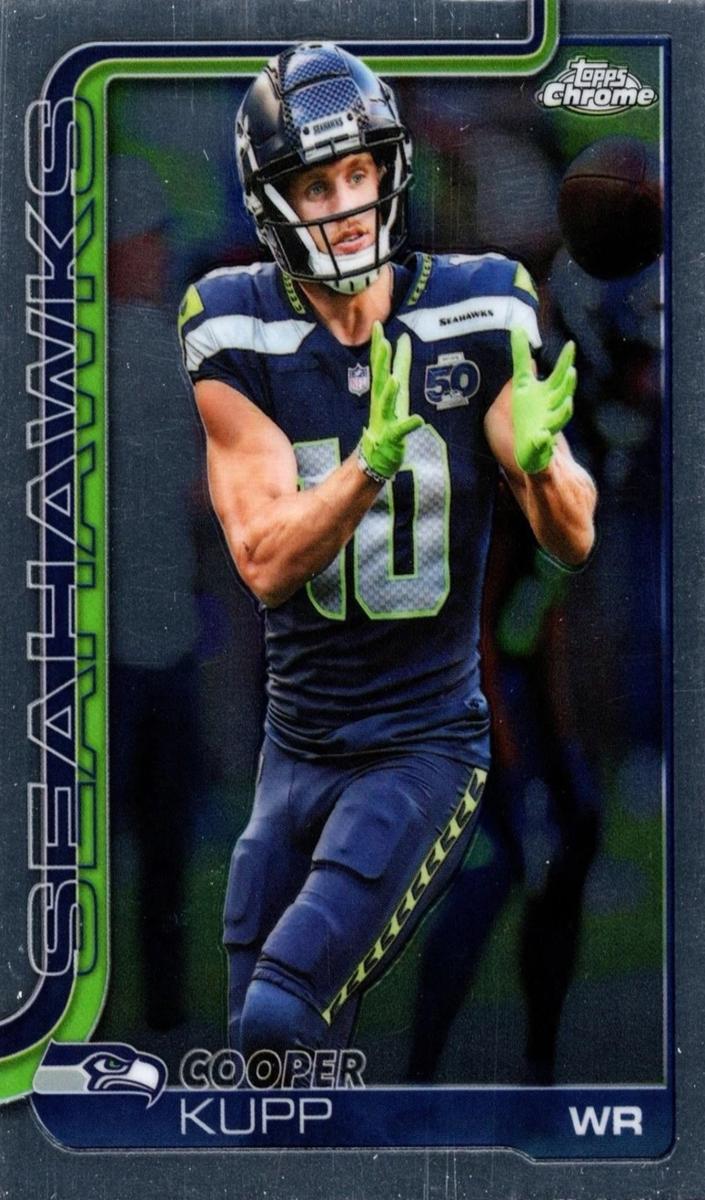 Cooper Kupp 2025 Topps Chrome Football card