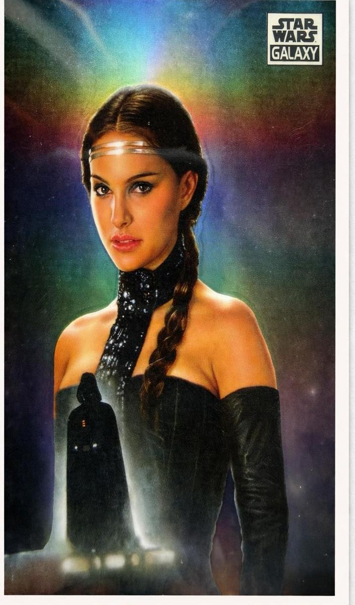 2021 Topps Chrome Star Wars Galaxy The Finest on Naboo [Refractor] #78 card