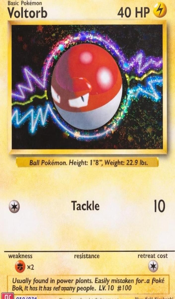 Voltorb 2023 Pokemon TCG Classic Collection Holo Charizard Deck