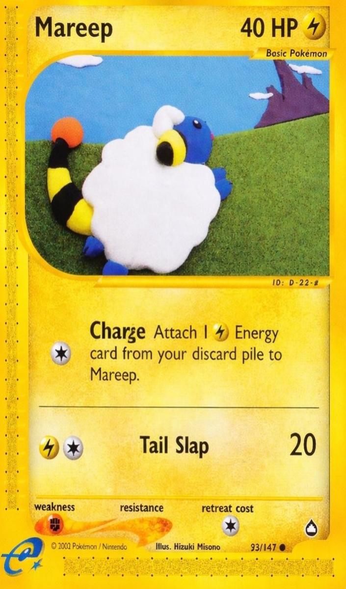 Mareep 2003 Pokemon Aquapolis