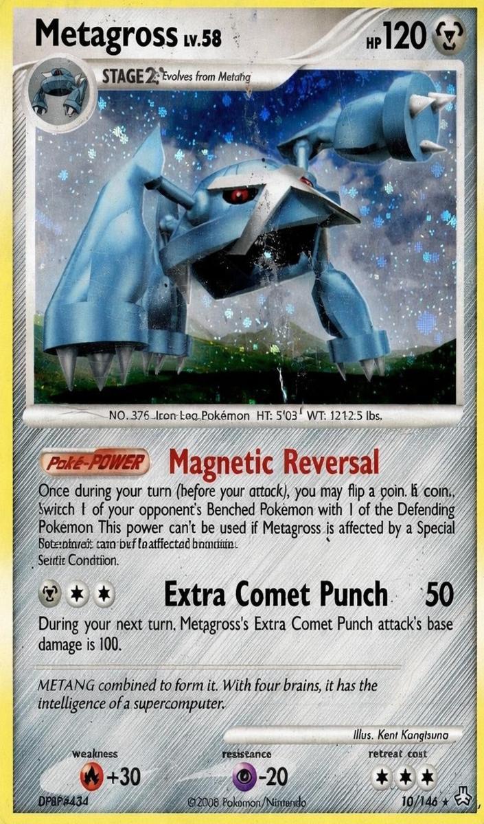Metagross 2008 Pokemon Diamond & Pearl Legends Awakened
