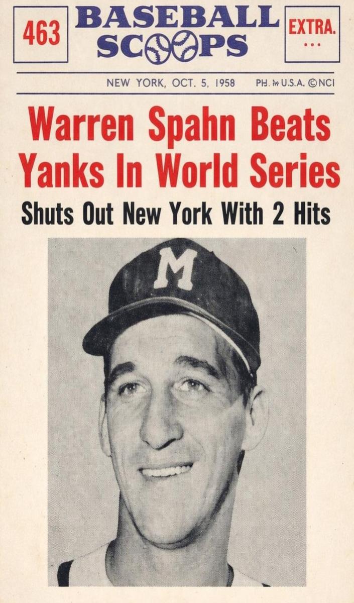 1961 Warren Spahn #463