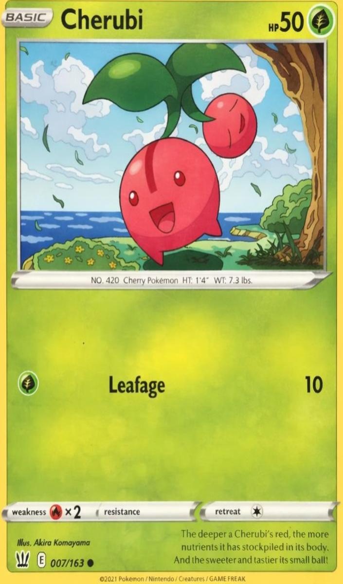 Cherubi 2021 Pokemon Battle Styles