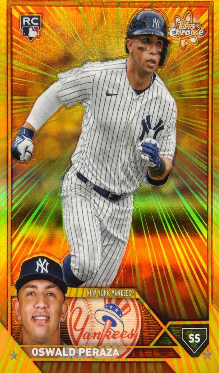 2023 Topps Chrome Update Oswald Peraza #RR-24 card