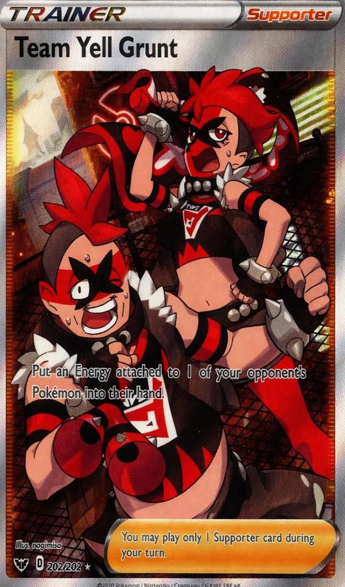 Team Yell Grunt 2020 Pokemon Sword & Shield
