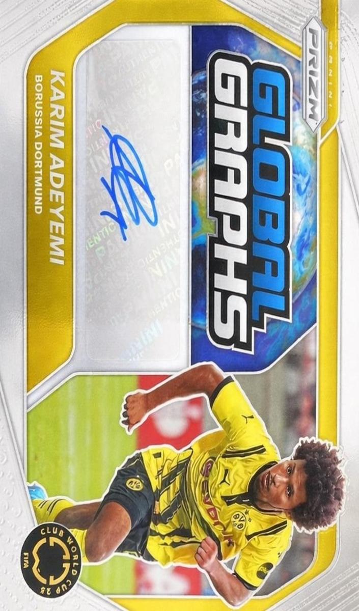 2025 Panini Prizm FIFA Club World Cup Karim Adeyemi #GG-KA card