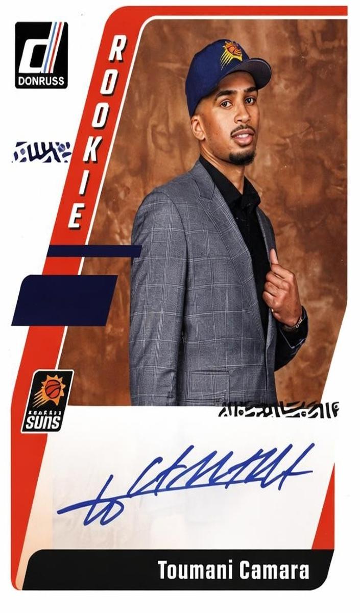 2023 Panini Donruss Toumani Camara #ND-TCM card