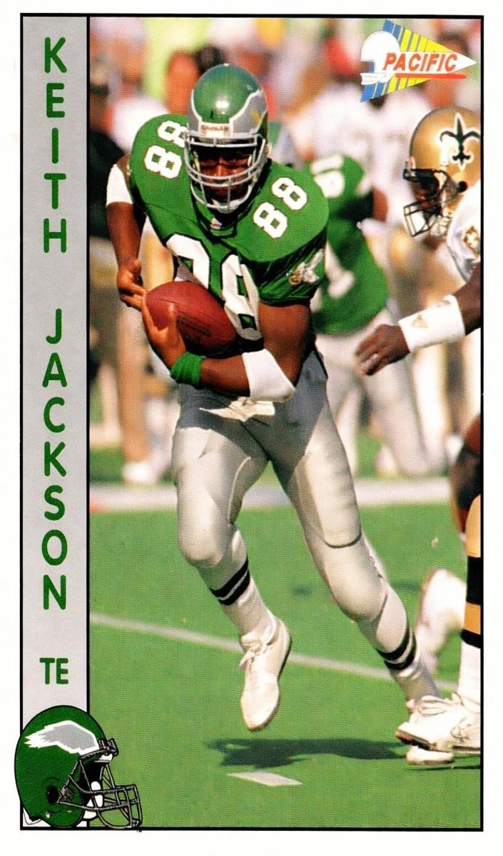 Keith Jackson 1991 Pacific Football