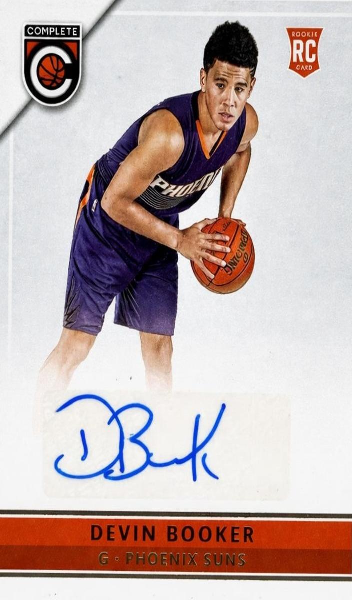 2015 Panini Complete Devin Booker #DBK card