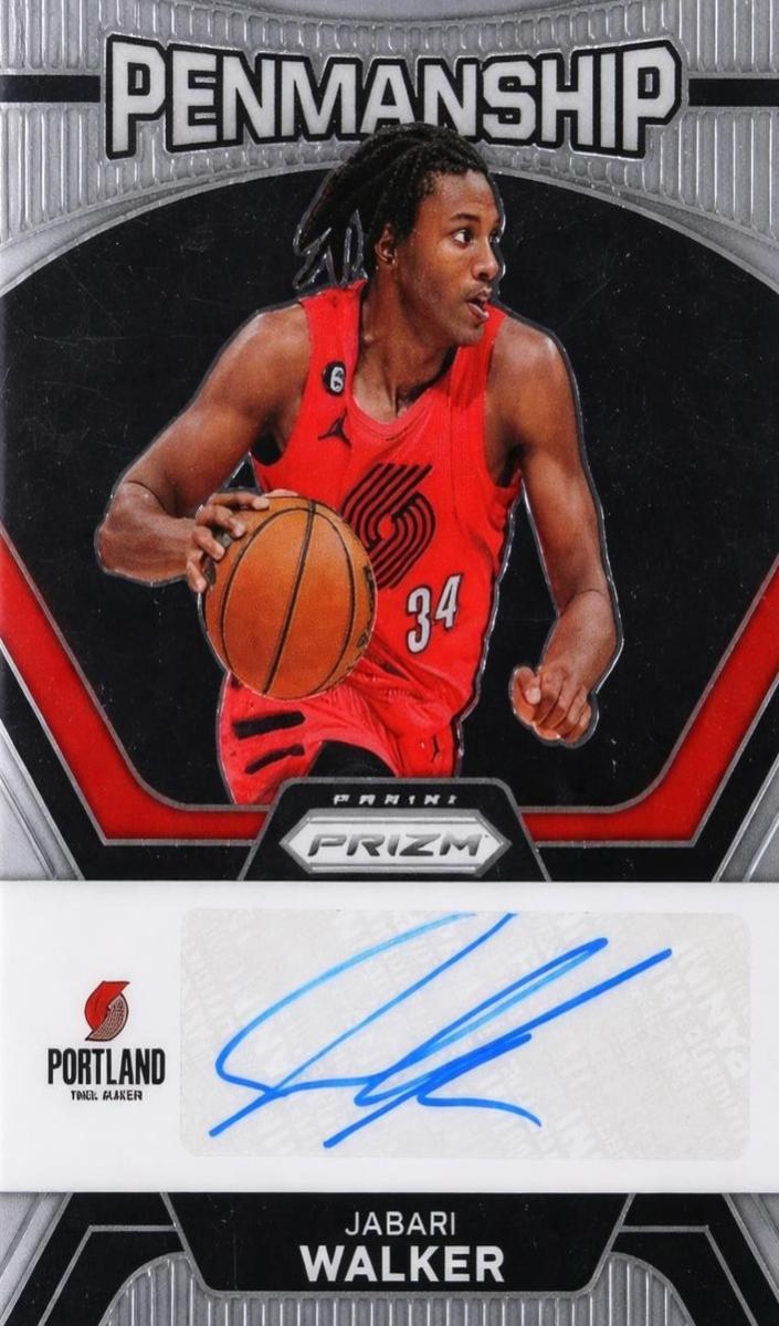 2023 Panini Prizm Jabari Walker #PNM-WAL card