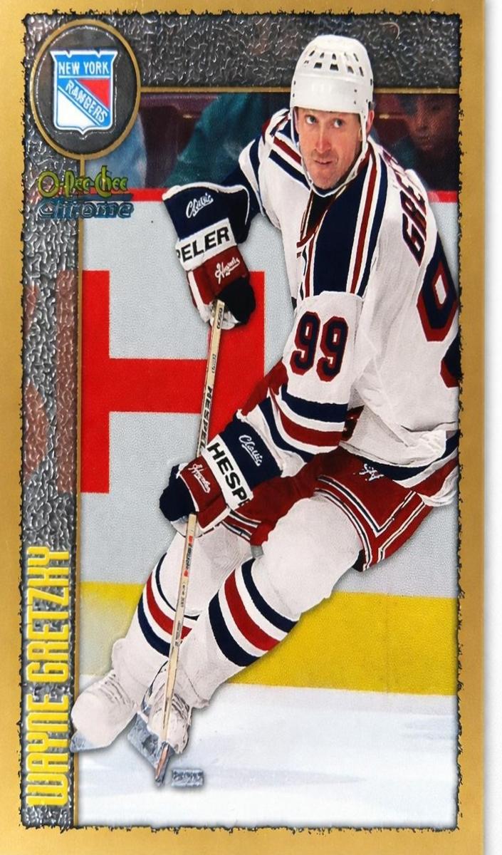 1998 O-Pee-Chee Chrome Wayne Gretzky [Refractor] #219 card
