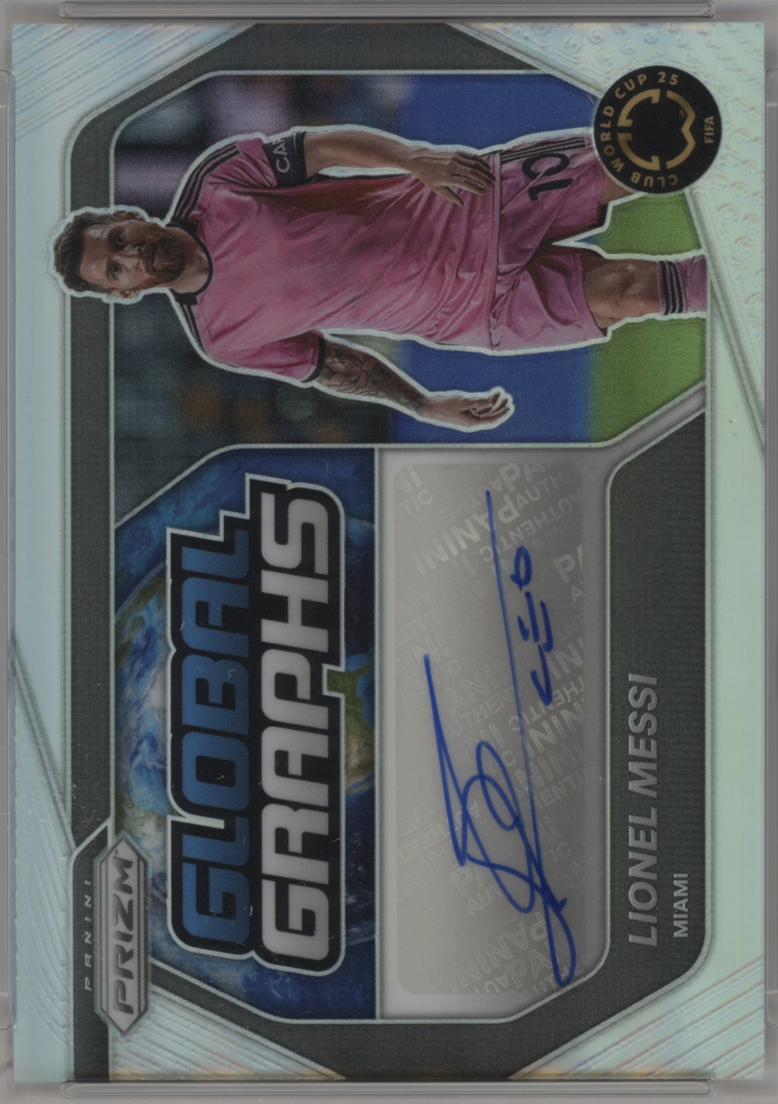 2025 Panini Prizm FIFA Club World Cup Lionel Messi #GG-LEO card