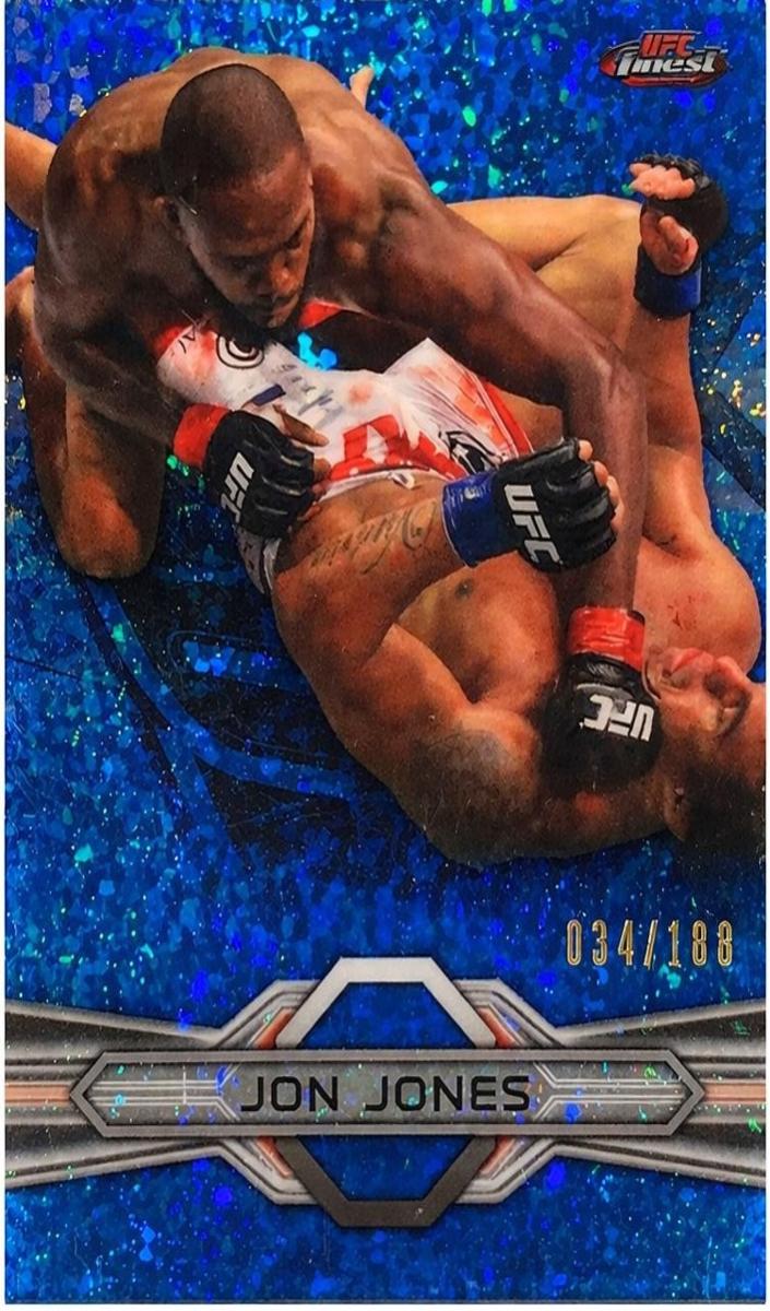 2013 Jon Jones [Blue Refractor] #1
