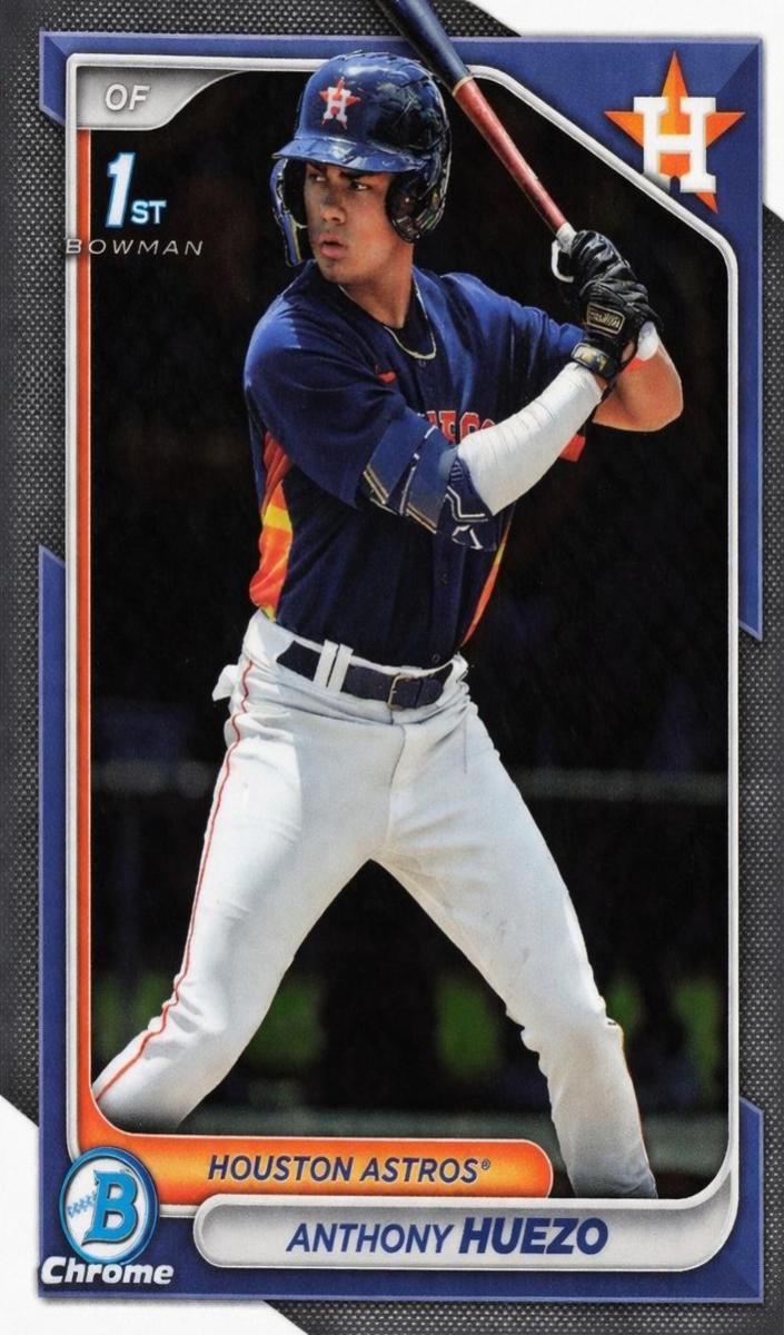 Anthony Huezo 2024 Bowman Chrome Prospects card