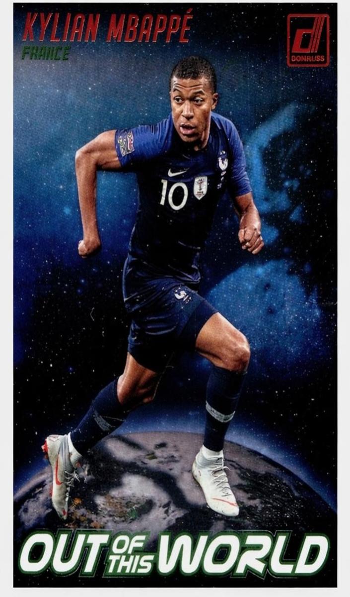 2018 Panini Donruss Kylian Mbappe [Silver] #OW-9 card