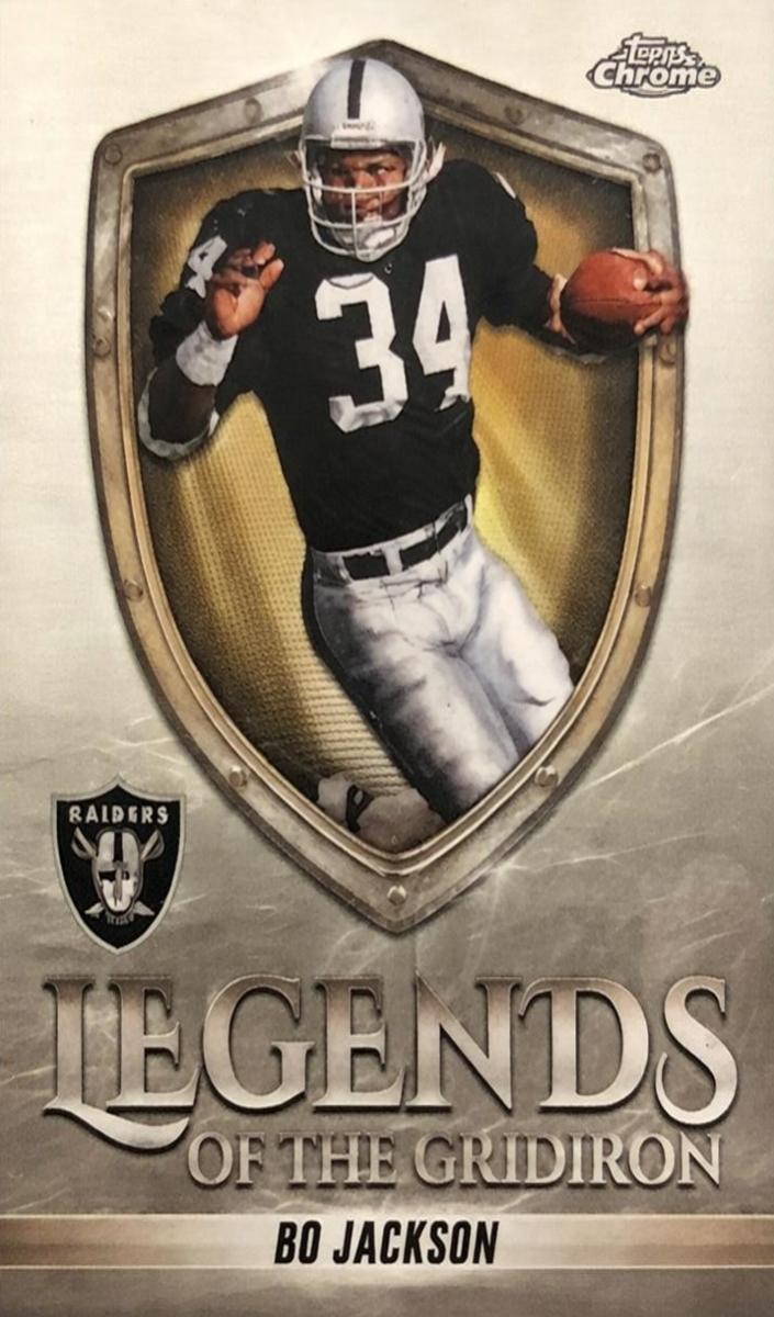 2025 Topps Chrome Bo Jackson [Refractor] #LOG-17 card