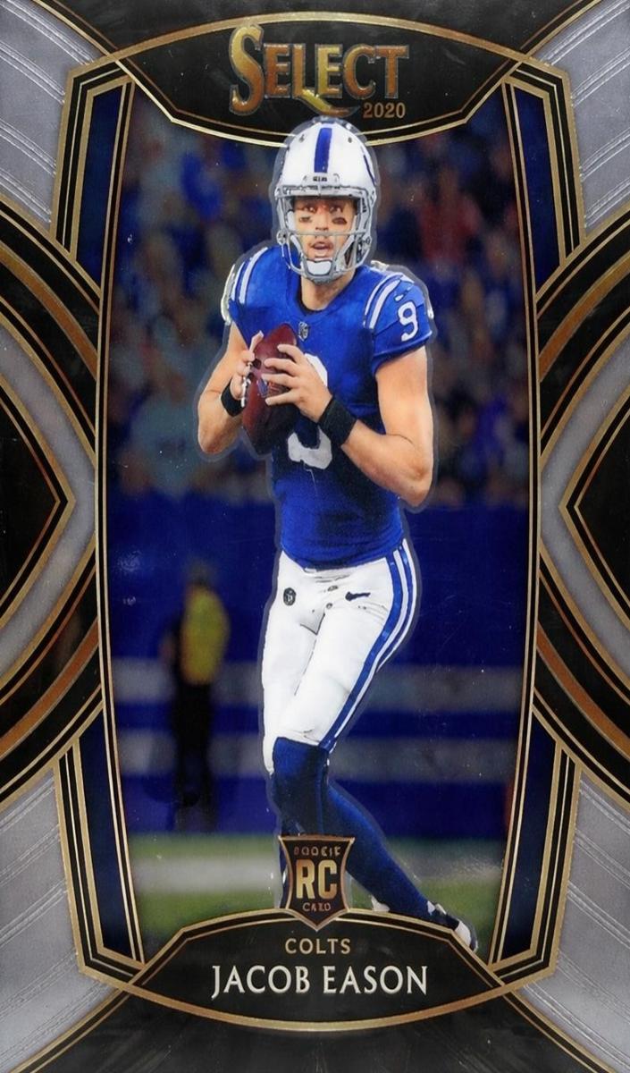 2020 Panini Select Jacob Eason #248 card