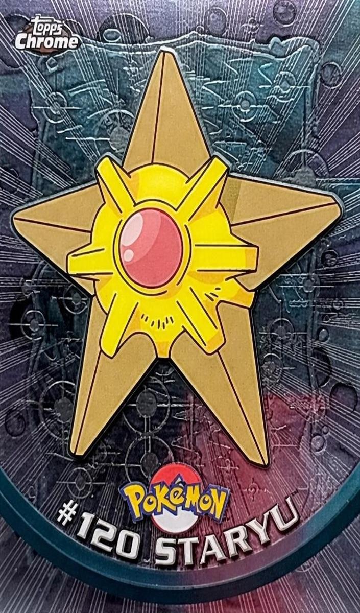 Staryu 2000 Topps Chrome Pokemon