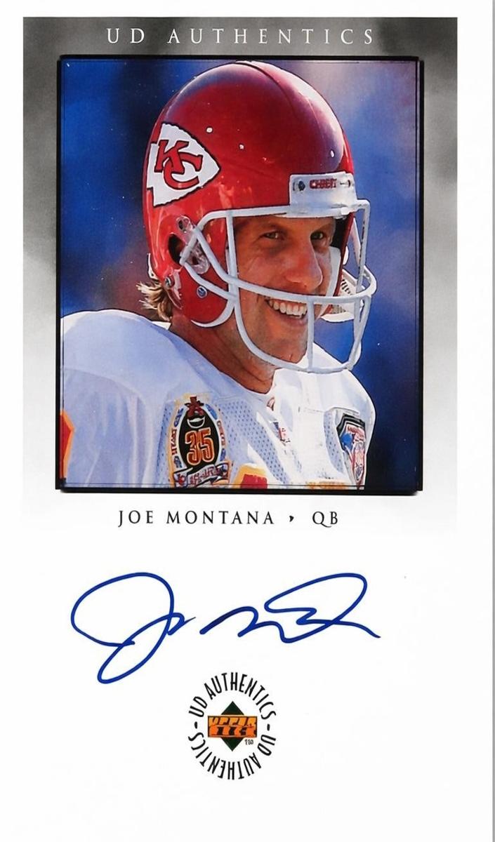 1998 SPx Finite Joe Montana #JM card