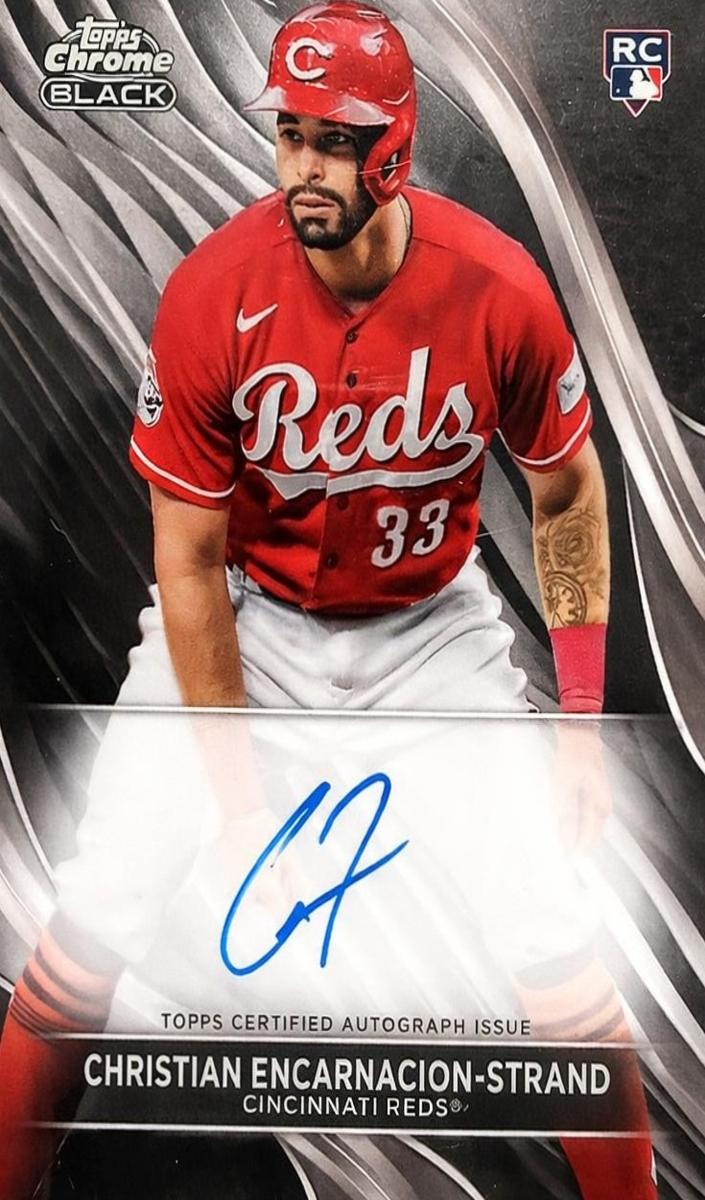 2024 Topps Chrome Black Christian Encarnacion-Strand #CBA-CE card