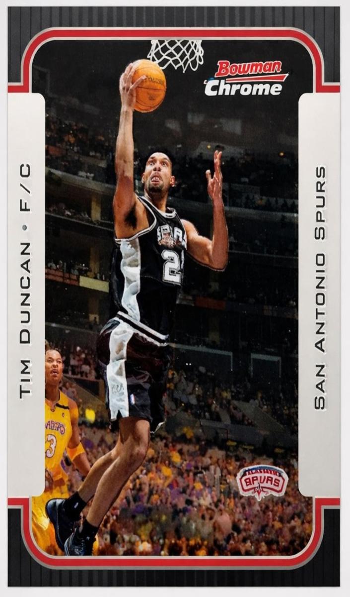 2003 Bowman Rookies & Stars Tim Duncan #40 card