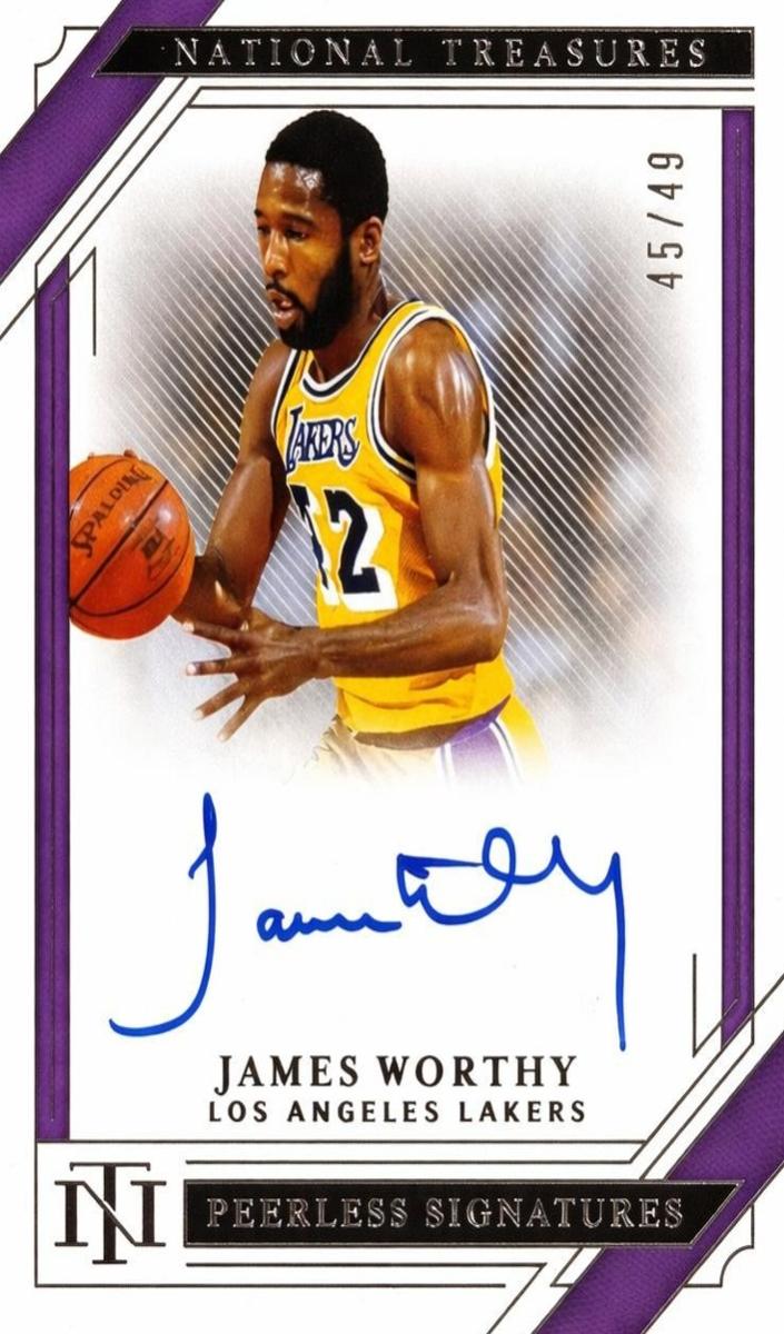 2020 James Worthy #PE-JWR