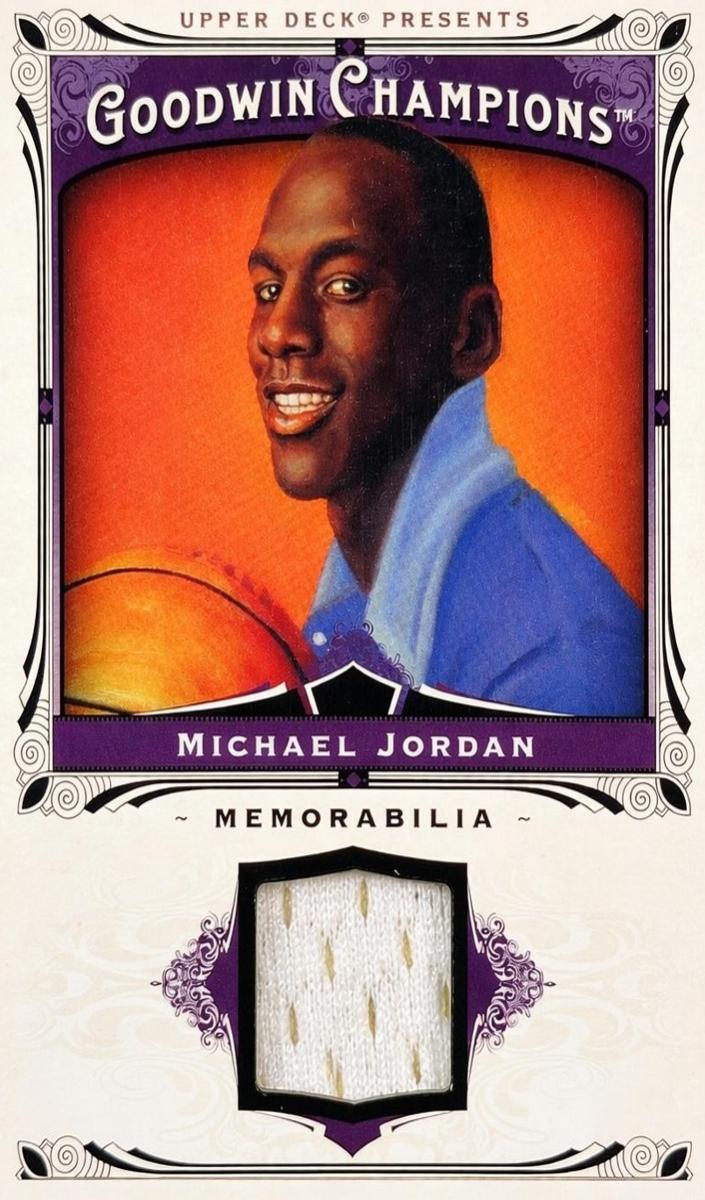2013 Upper Deck Goodwin Champions Michael Jordan #M-MJ card