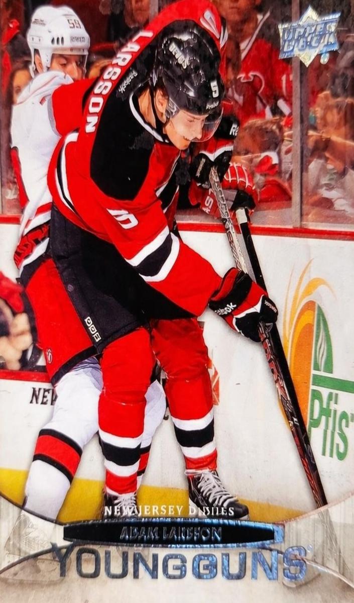 2011 Upper Deck Adam Larsson #227 card