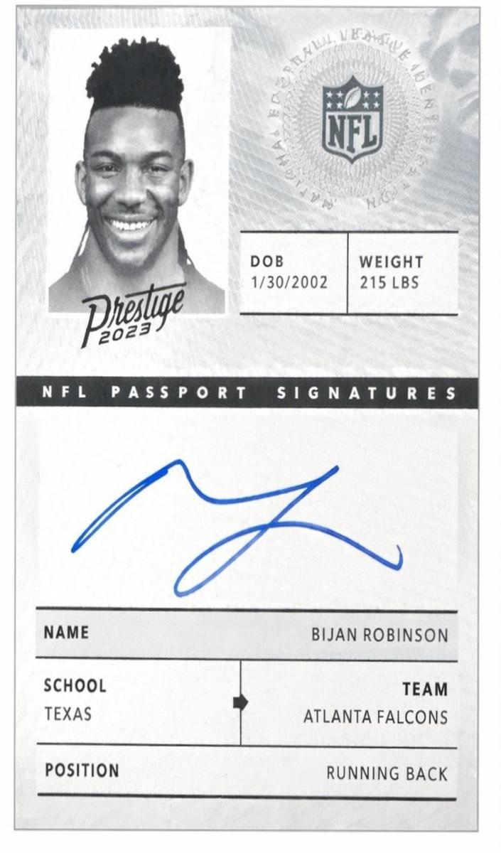 2023 Bijan Robinson #NPS-BR