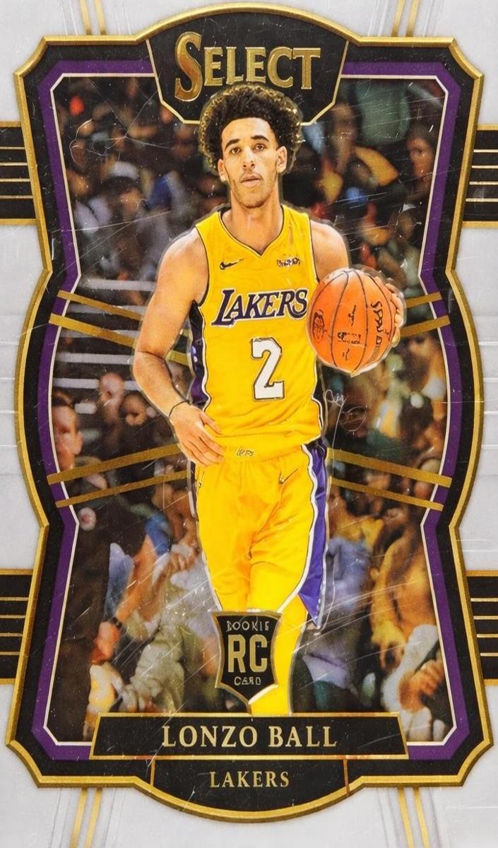 2017 Panini Select Lonzo Ball #161 card