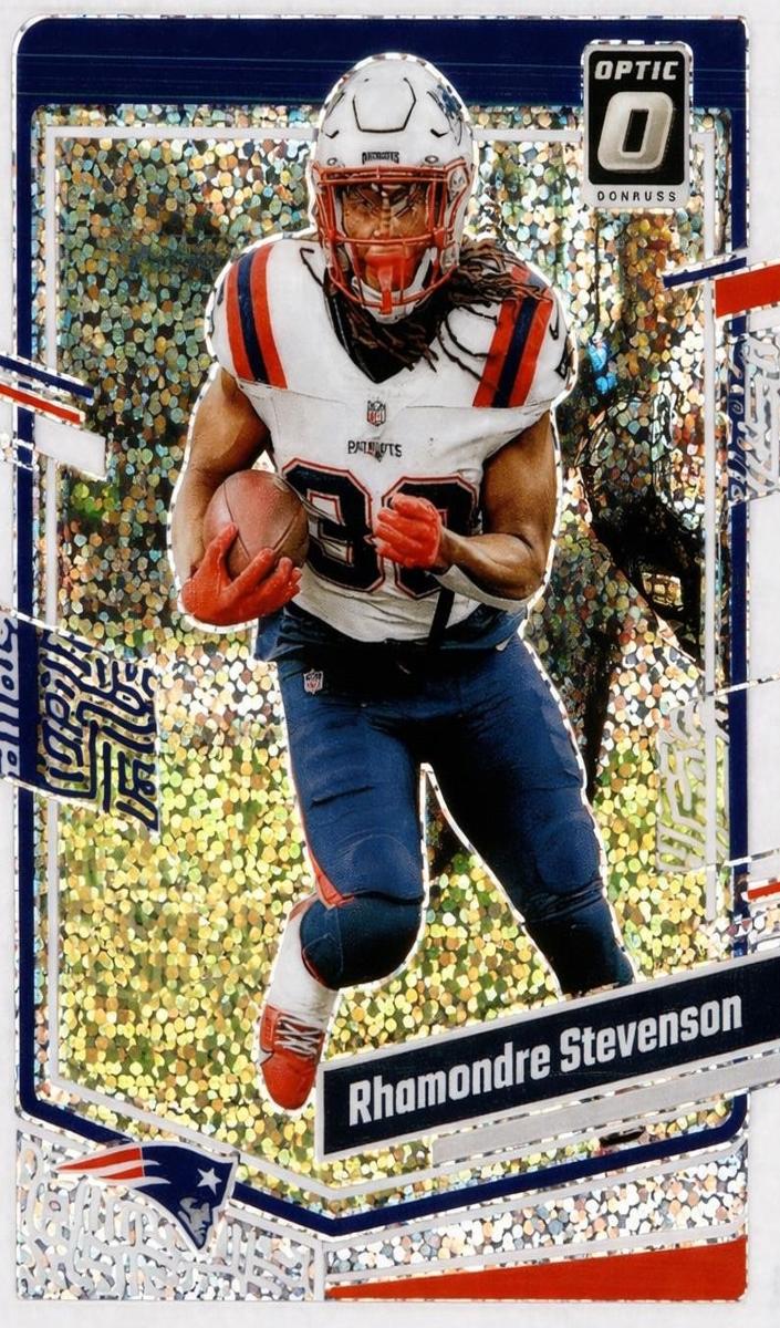Rhamondre Stevenson 2023 Donruss Optic Football card