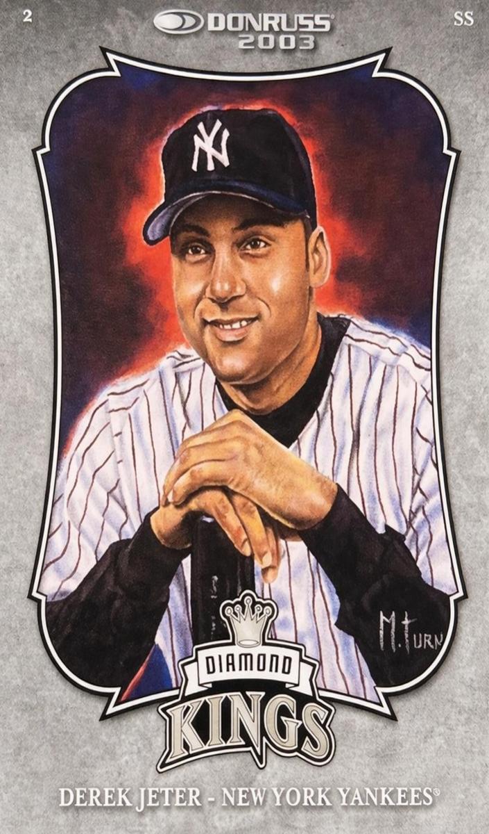 2003 Donruss Derek Jeter #2 card