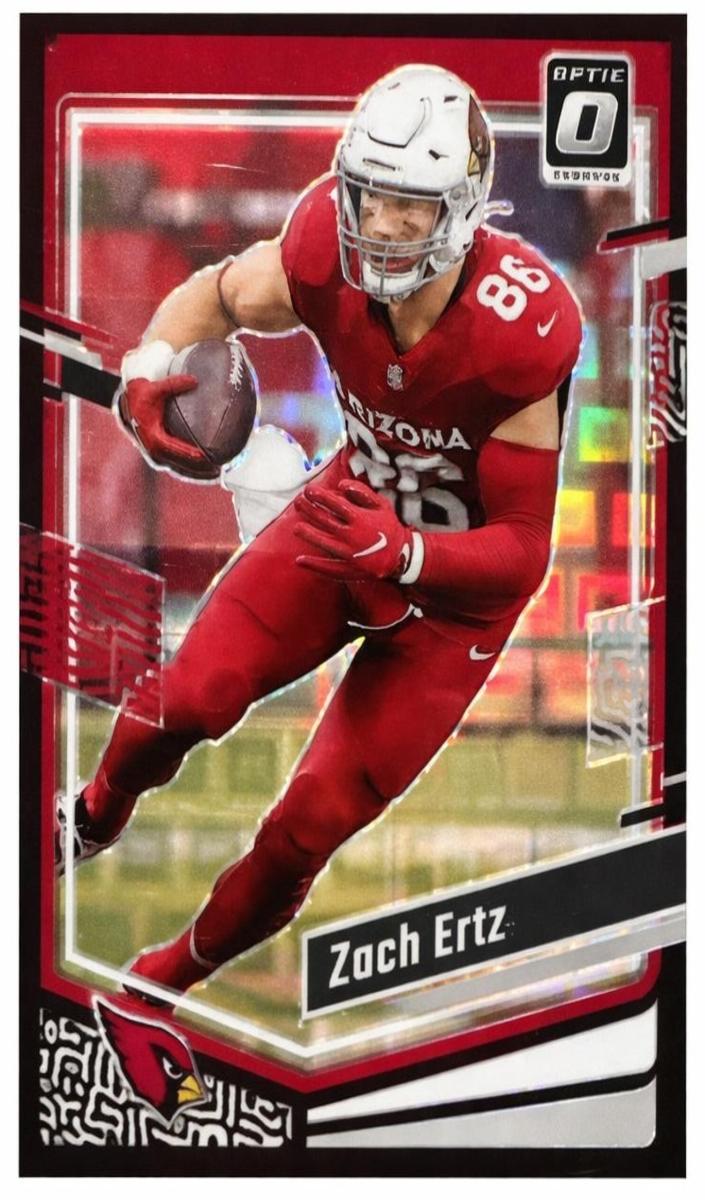 Zach Ertz 2023 Donruss Optic Football card