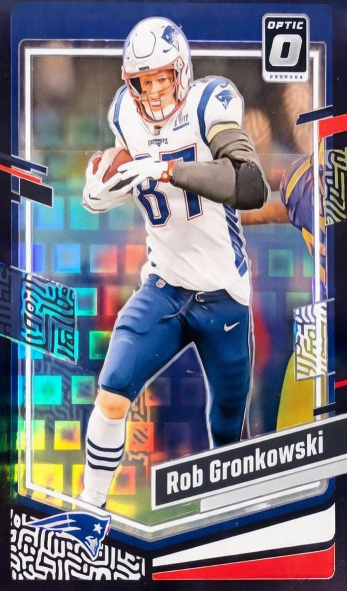 Rob Gronkowski 2023 Donruss Optic Football card