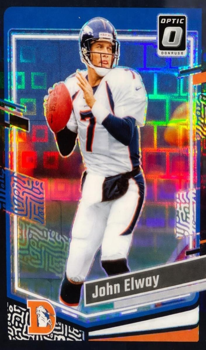 John Elway 2023 Donruss Optic Football card