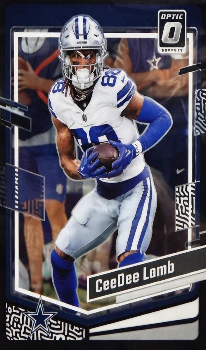 CeeDee Lamb 2023 Donruss Optic Football card