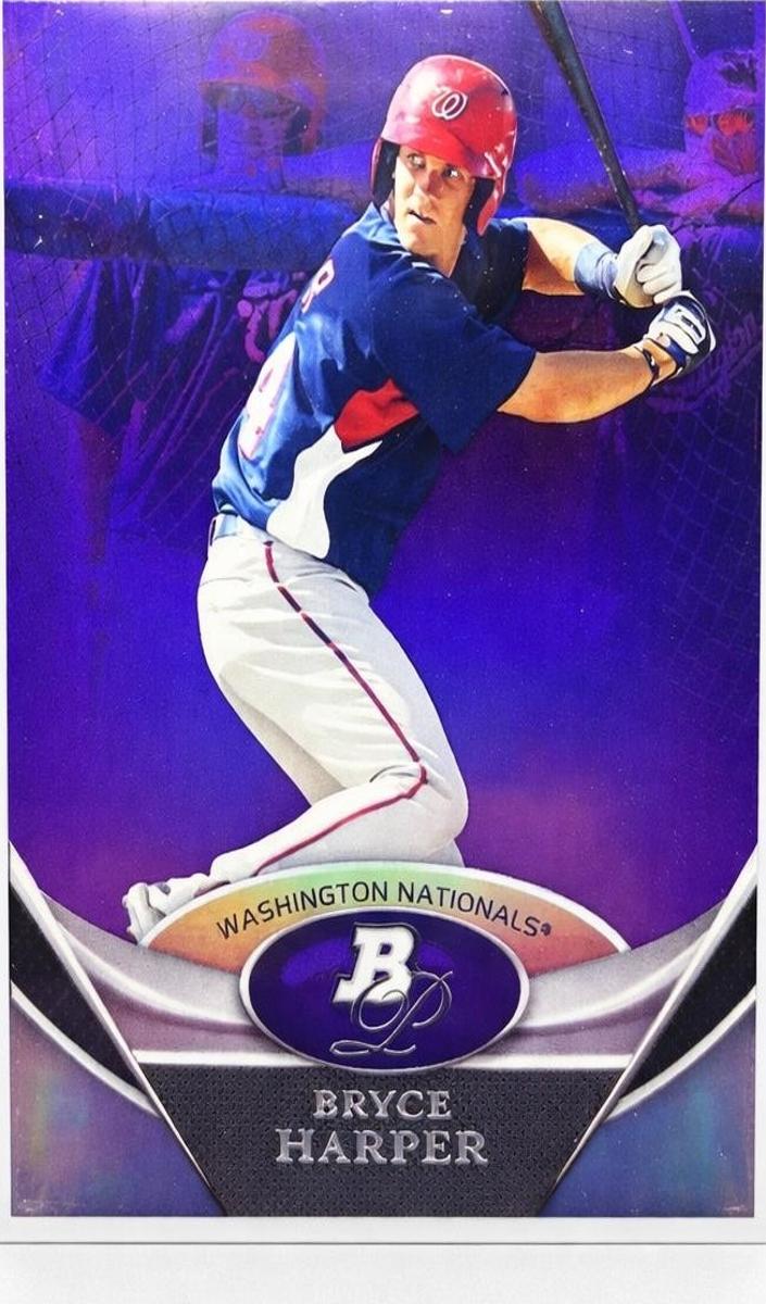 2011 Bryce Harper [Purple Refractor] #BPP1