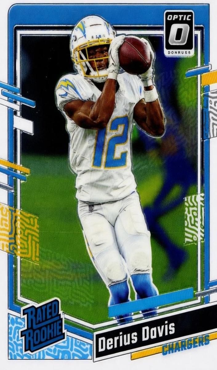 Derius Davis 2023 Donruss Optic Football card