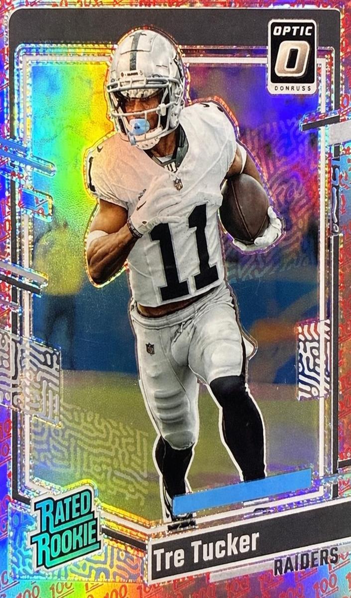 Tre Tucker 2023 Donruss Optic Football card