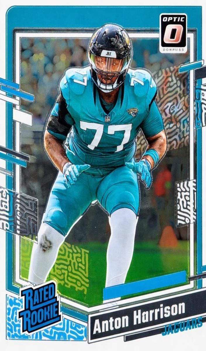 Anton Harrison 2023 Donruss Optic Football card