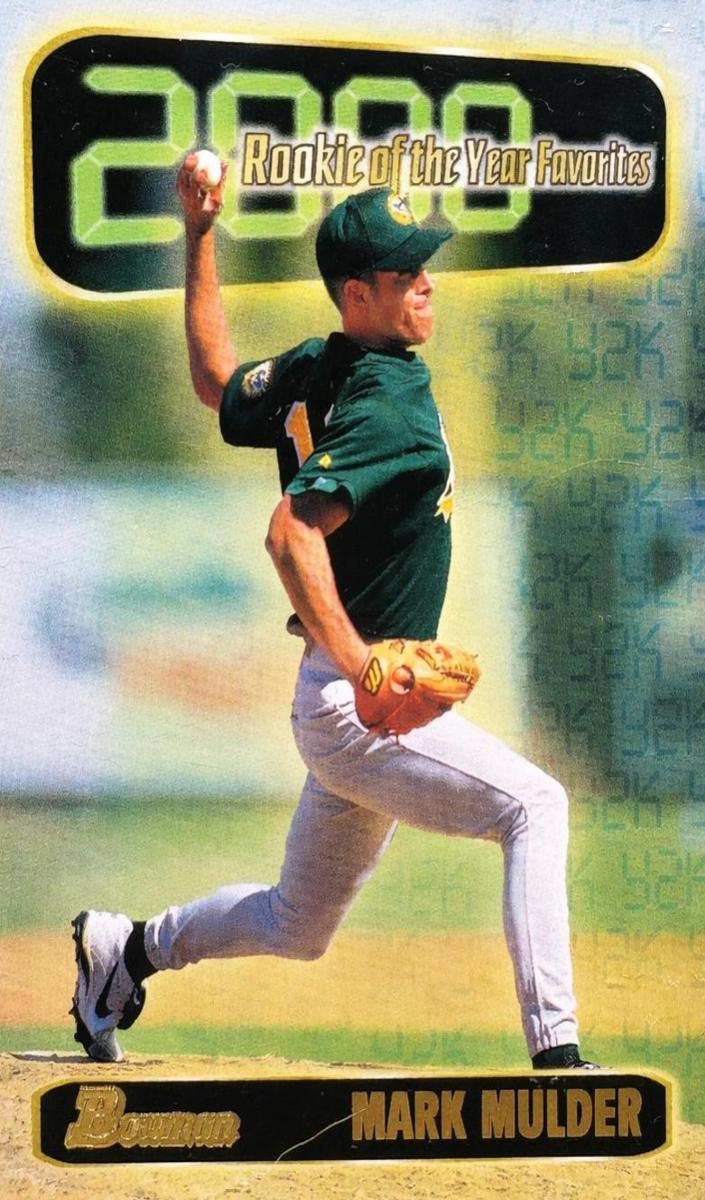 1999 Bowman Mark Mulder #ROY7 card