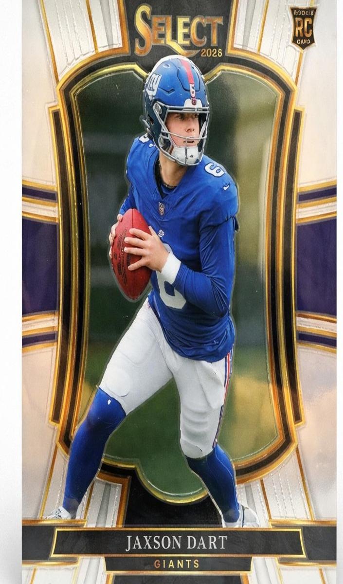 2025 Panini Select Jaxson Dart [Tri-Color Prizm] #193 card