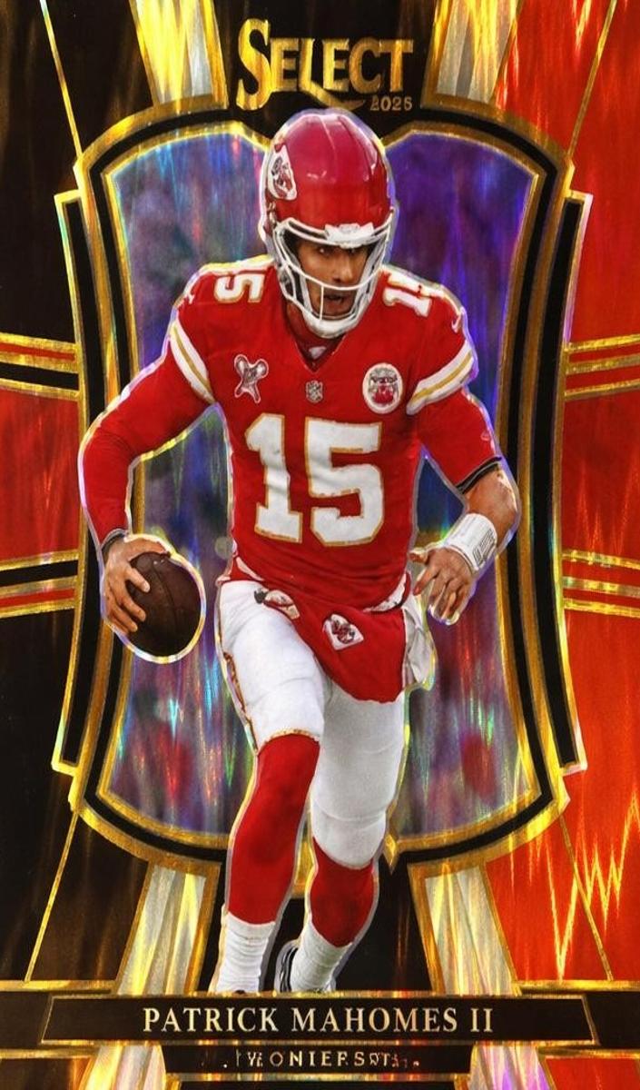 Patrick Mahomes II 2025 Select Football card