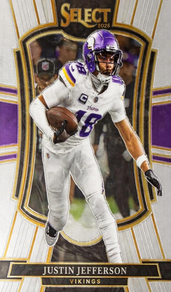 Justin Jefferson 2025 Select Football card