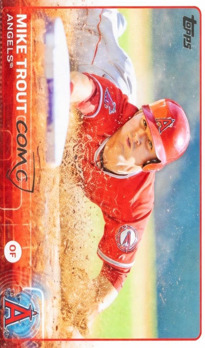 2015 Mike Trout [No Sparkle On Helmet] #300